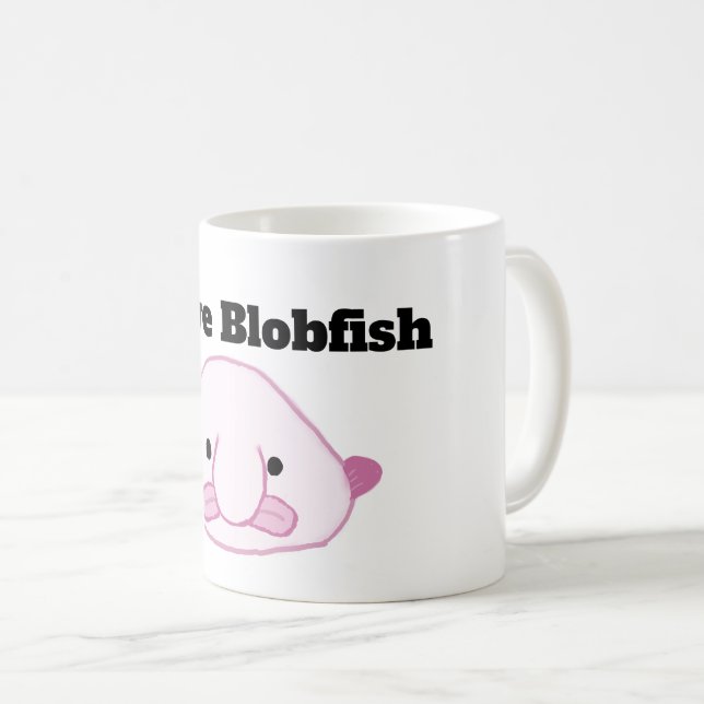 I Love Blobfish Coffee Mug (Front Right)