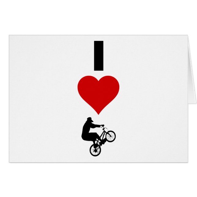 I Love BMX (Vertical) (Front Horizontal)