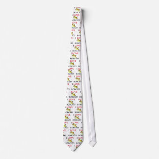 I Love Bobcats Tie