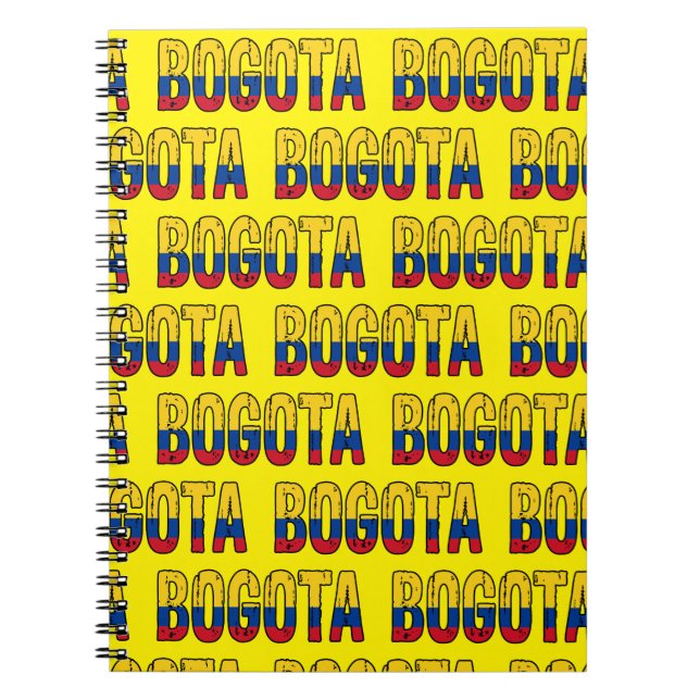 I love Bogota Notebook (Front)