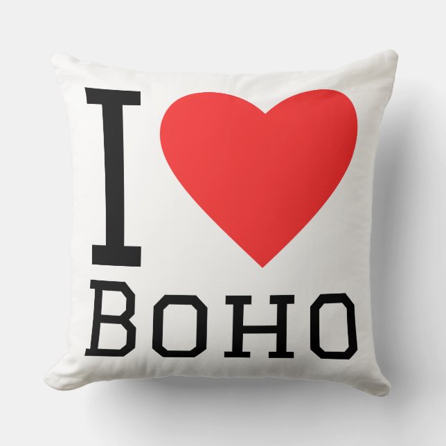 I love boho cushion (Front)