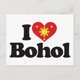 I Love Bohol Postcard