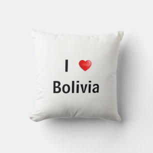 I love Bolivia Cushion