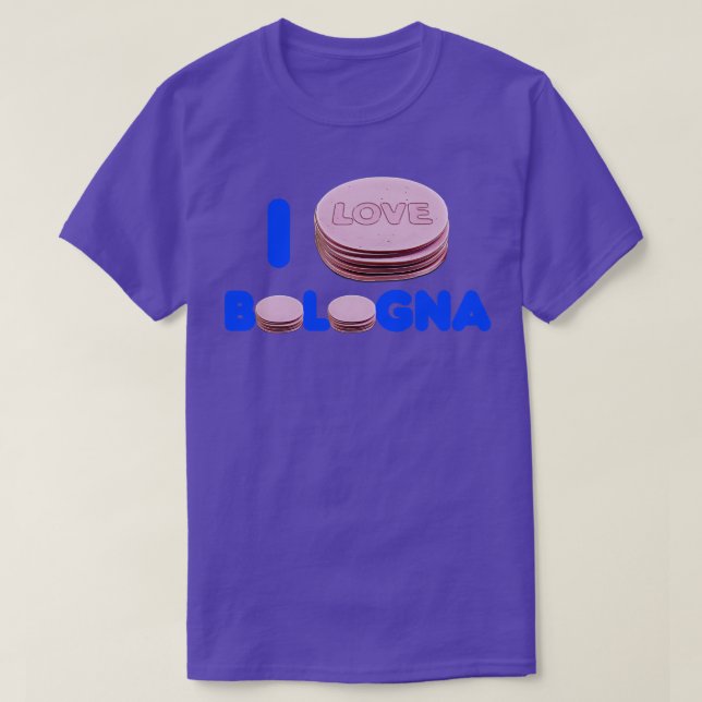 I Love Bologna T-Shirt (Design Front)