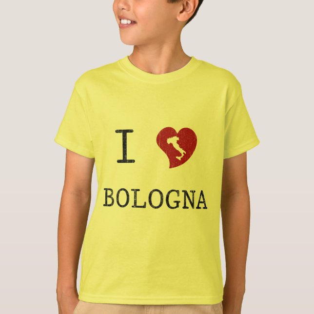 I Love Bologna T-Shirt (Front)