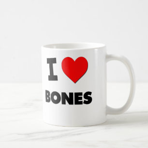 I Love Bones Coffee Mug