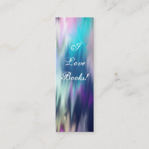 I Love Books! Bookmark Mini Business Card