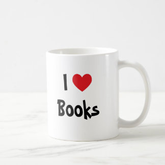 I Love Books Coffee Mug