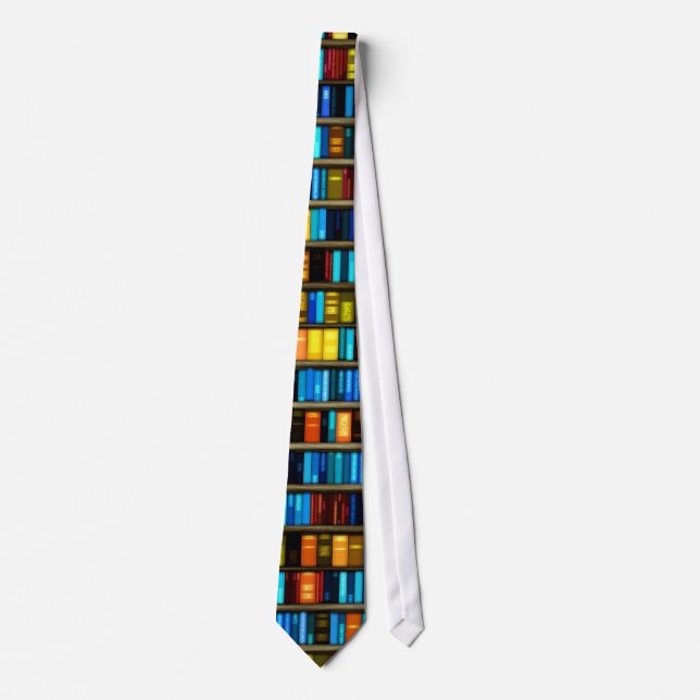 I Love Books! For The Book Lover Neck Tie (Front)