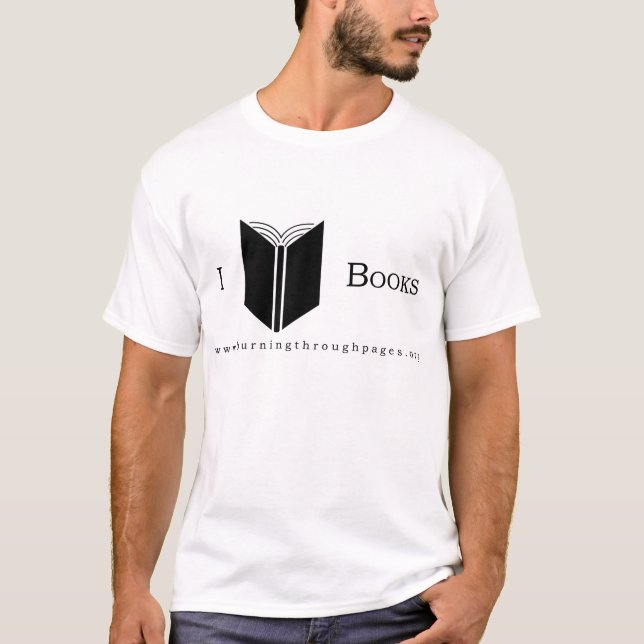 I Love Books - Shirt (Front)