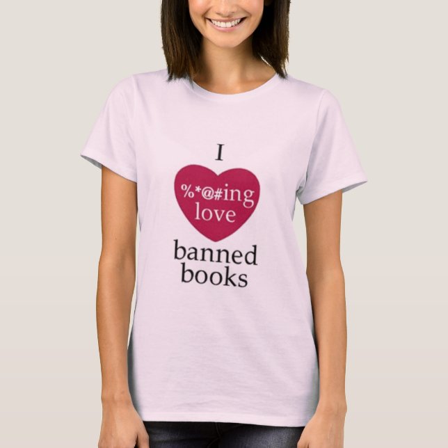 I love Books!! T-Shirt (Front)