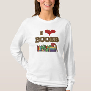 I Love Books T-Shirt