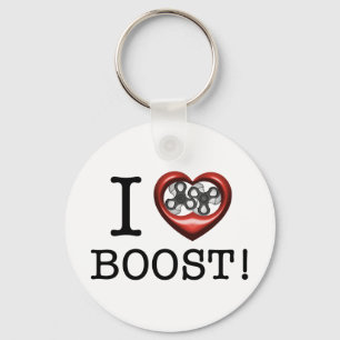 I love Boost - Supercharger Key Ring