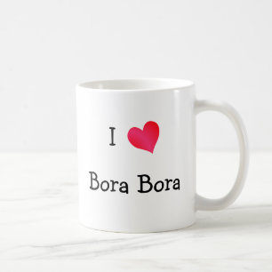 I Love Bora Bora Coffee Mug
