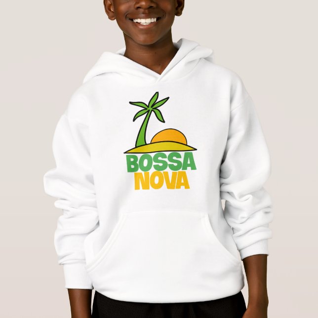 I love Bossa Nova gift for brazillian music lovers (Front)
