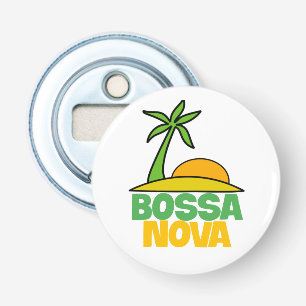 I love Bossa Nova gift for brazillian music lovers Bottle Opener