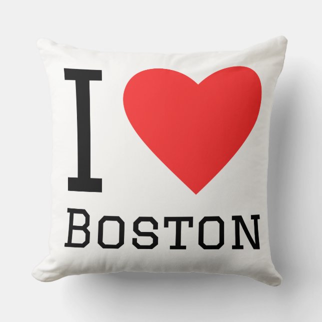I love boston cushion (Front)