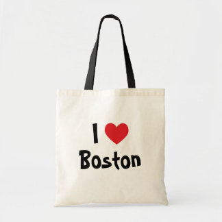I Love Boston Tote Bag