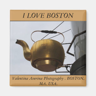I LOVE BOSTON. Valentina Averina Photography. Magnet