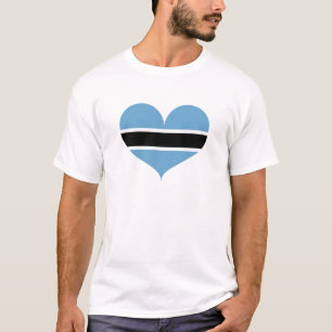 I Love Botswana Flag T-Shirt