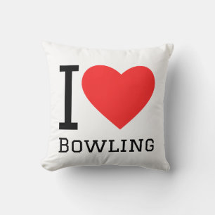 I love bowling cushion