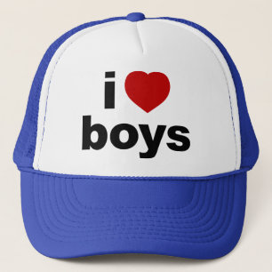 I Love Boys Hat