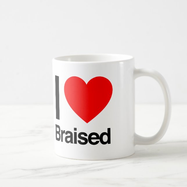 i love braised coffee mug (Right)