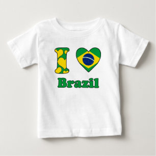 I love Brazil Baby T-Shirt