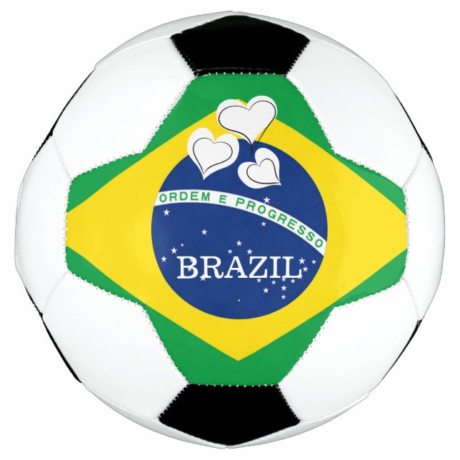 I love Brazil - Brazilian Flag Football (Front)