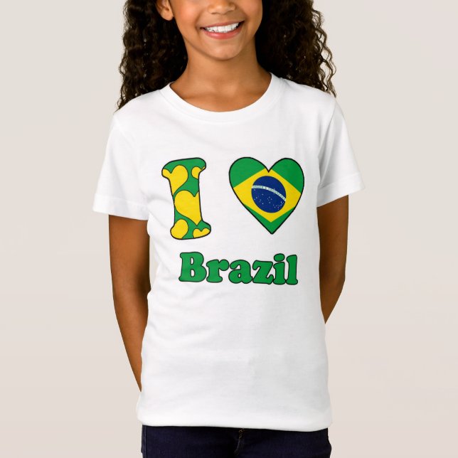 I love Brazil T-Shirt (Front)