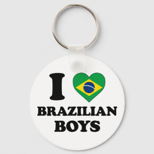 I love Brazilian boys Key Ring