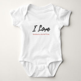 I love Brazilian jiu jitsu and tacos Babies Baby Bodysuit