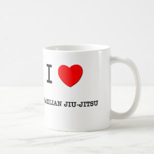 I Love Brazilian Jiu-Jitsu Coffee Mug