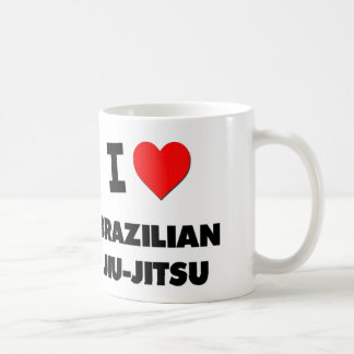 I Love Brazilian Jiu-Jitsu Coffee Mug
