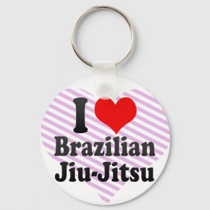 I love Brazilian Jiu-Jitsu Key Ring