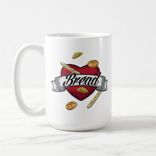 I Love Bread Coffee Mug