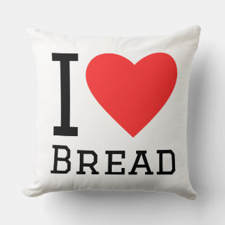 I love bread square sticker cushion