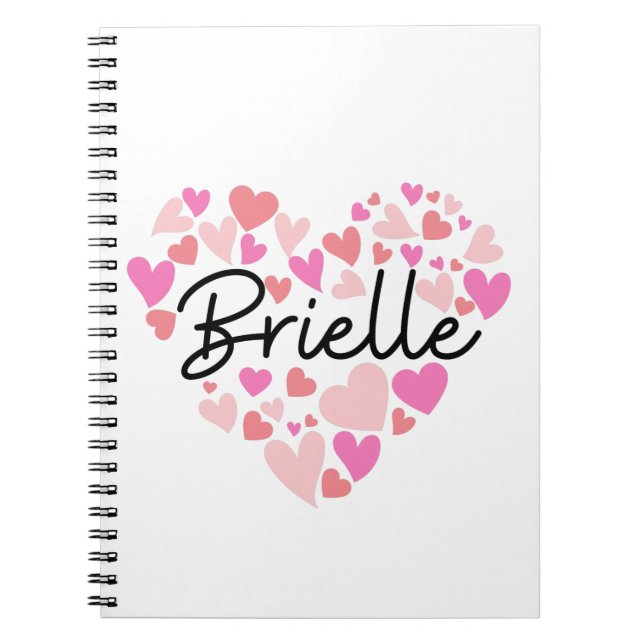 I love Brielle Notebook (Front)