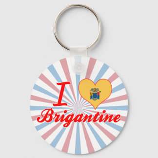 I Love Brigantine, New Jersey Key Ring
