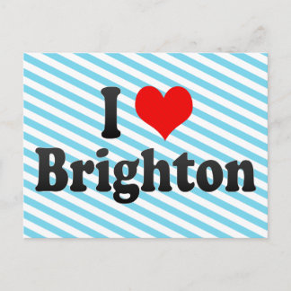 I Love Brighton, United Kingdom Postcard