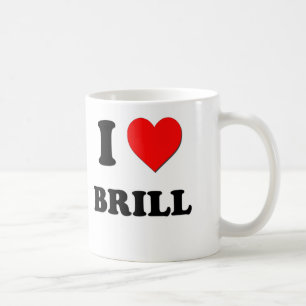 I Love Brill ( Food ) Coffee Mug