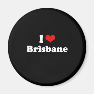 I LOVE BRISBANE MAGNET