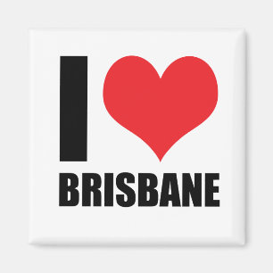 I love Brisbane Magnet