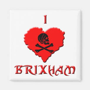 I Love Brixham Magnet