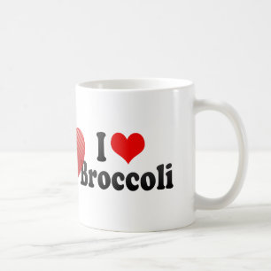I Love Broccoli Coffee Mug