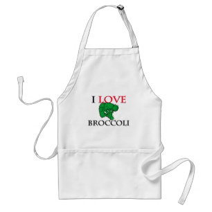I Love Broccoli Standard Apron