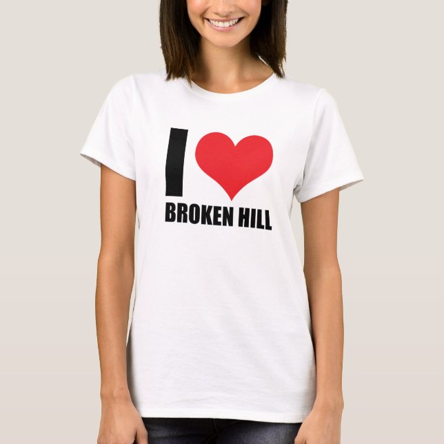 I love Broken Hill T-Shirt (Front)