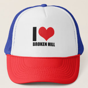 I love Broken Hill Trucker Hat