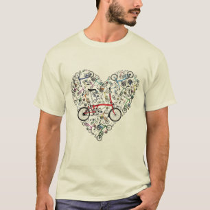 I Love Brompton Bikes T-Shirt