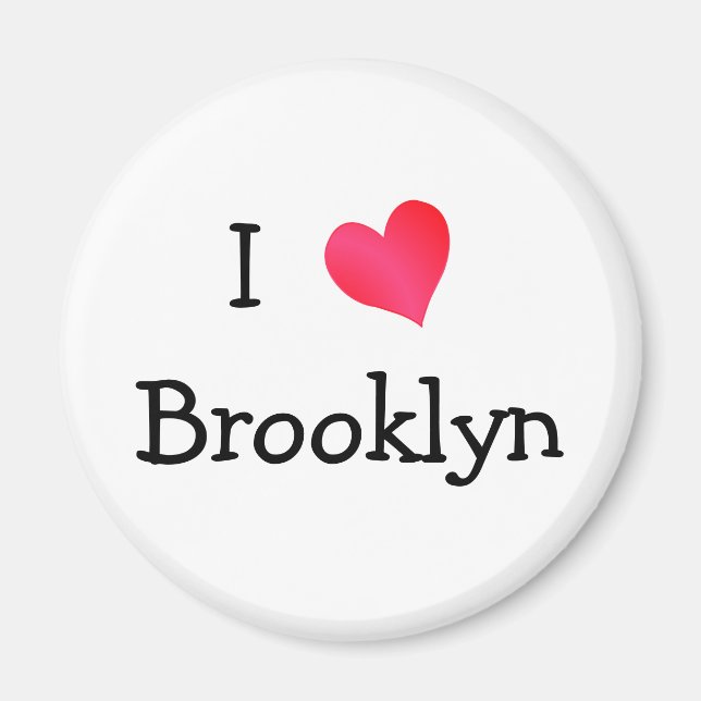 I Love Brooklyn Magnet (Front)
